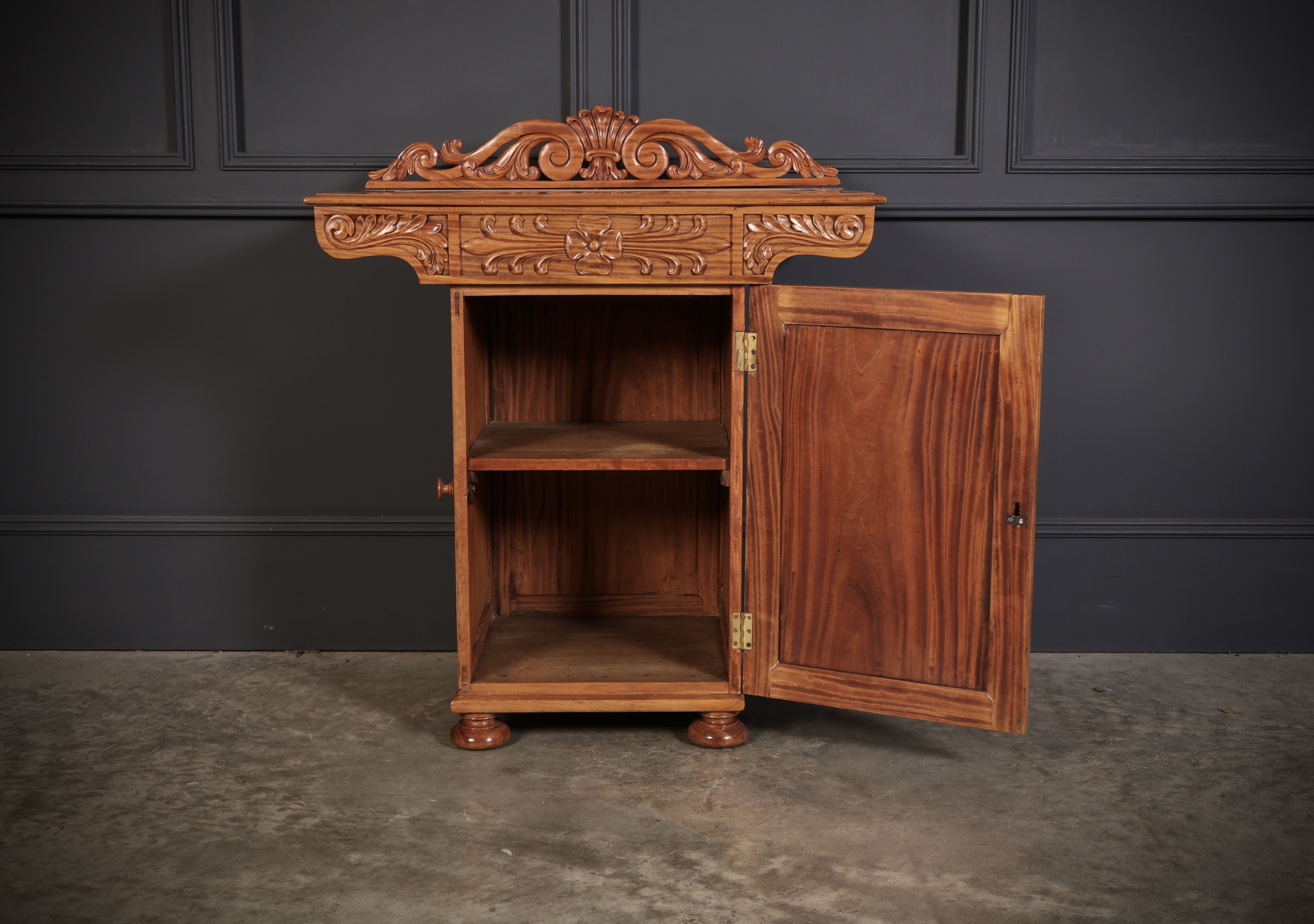 Anglo Indian Satinwood Side Cabinet - Image 6